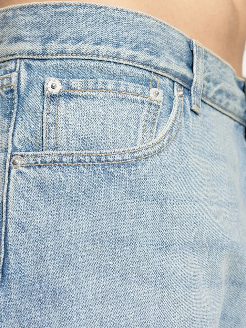 Alexander McQueen Straight jeans Blauw
