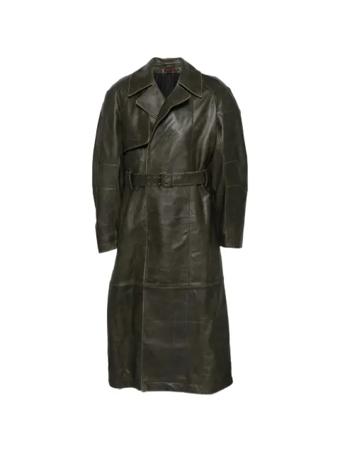 LỰU ĐẠN belted trench coat