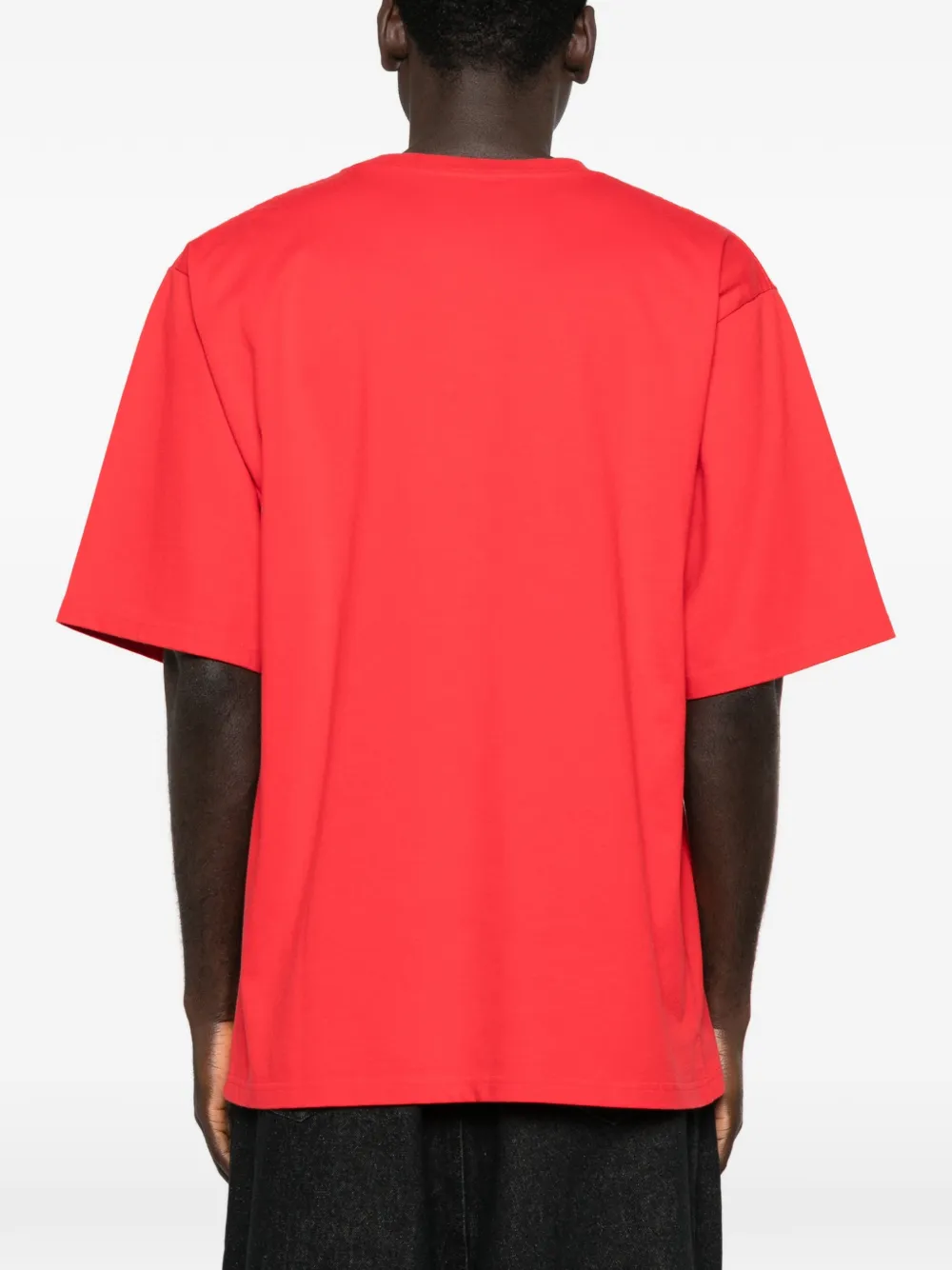 Lựu Đạn Skull-print T-shirt In Red