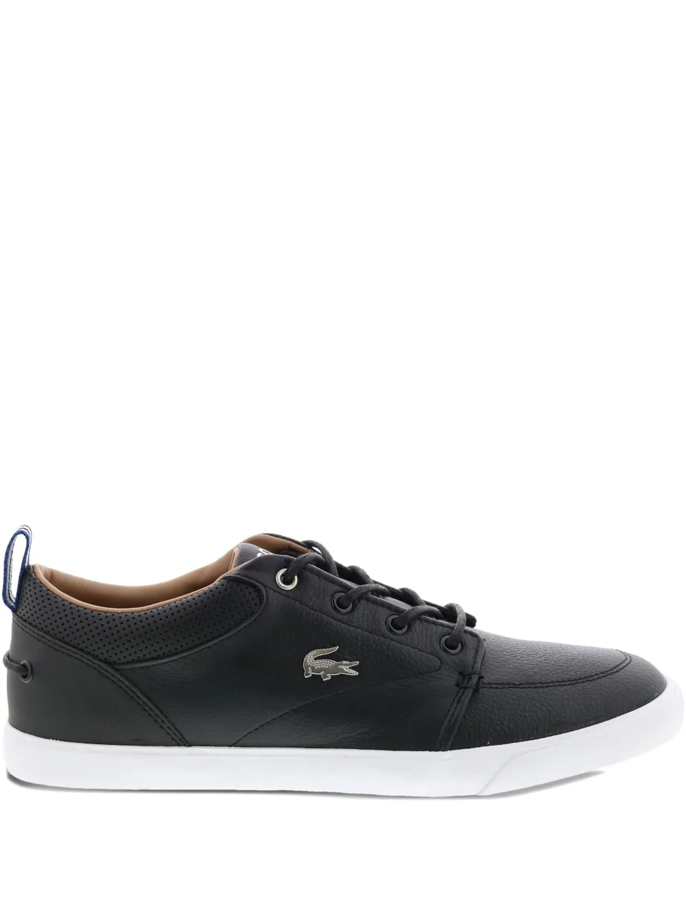Lacoste Bayliss 119 geperforeerde sneakers Zwart