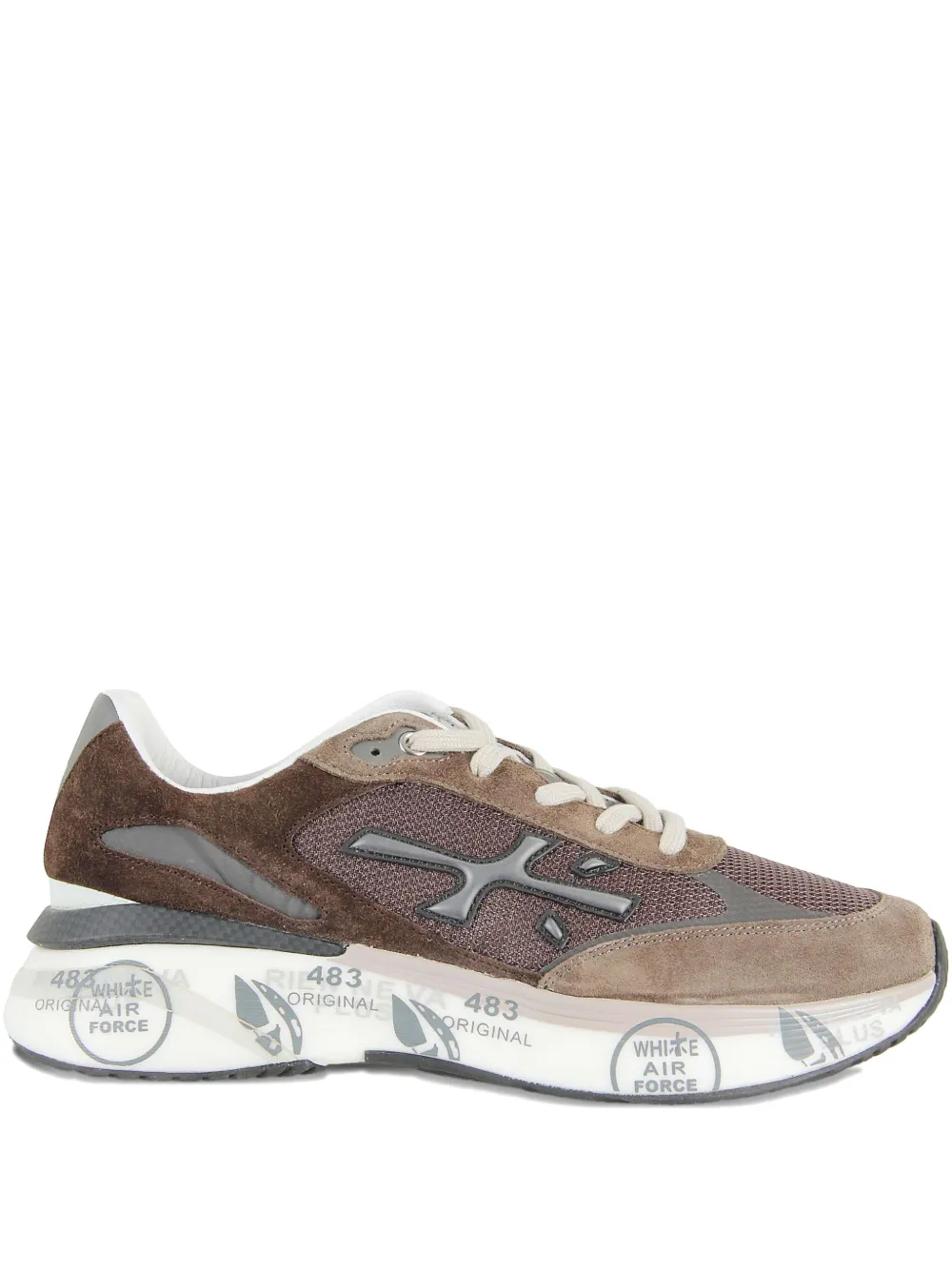 Premiata Moe Run sneakers met vlakken Grijs