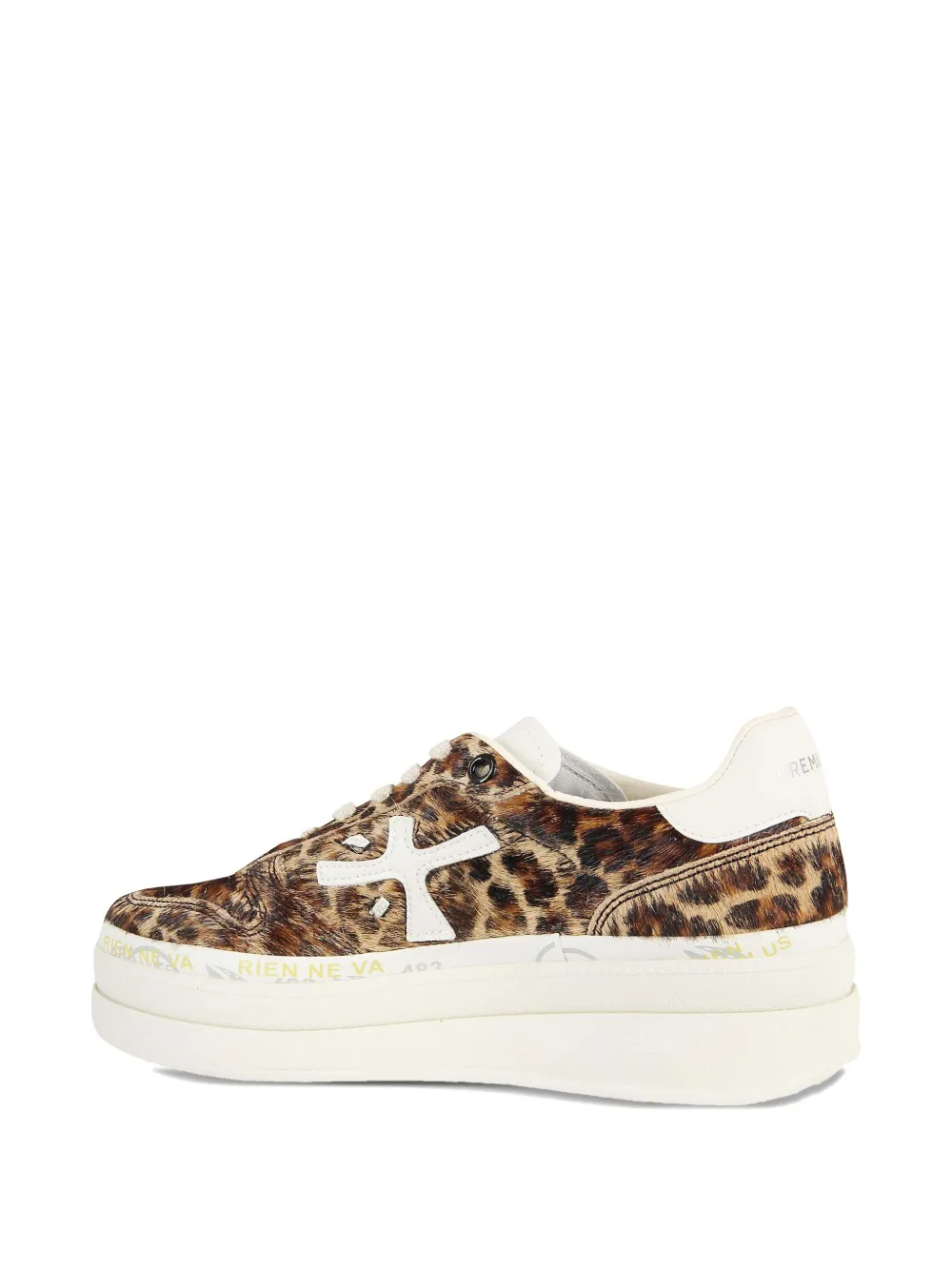 Premiata Micol 7034 Lace-up Sneakers In Brown