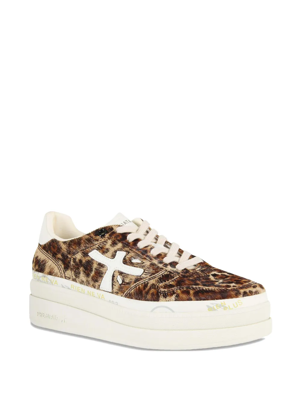 Premiata Micol 7034 Lace-up Sneakers In Brown