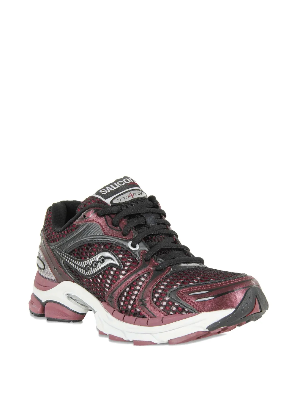 Saucony Progrid Triumph 4 mesh sneakers - Rood