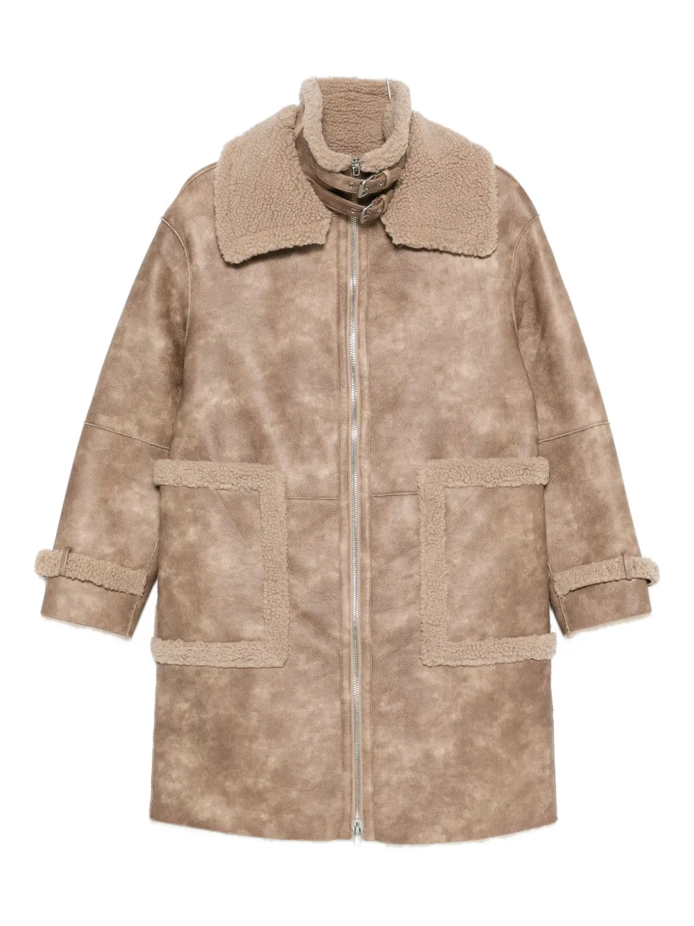 Jakke Cappotto con zip - Toni neutri