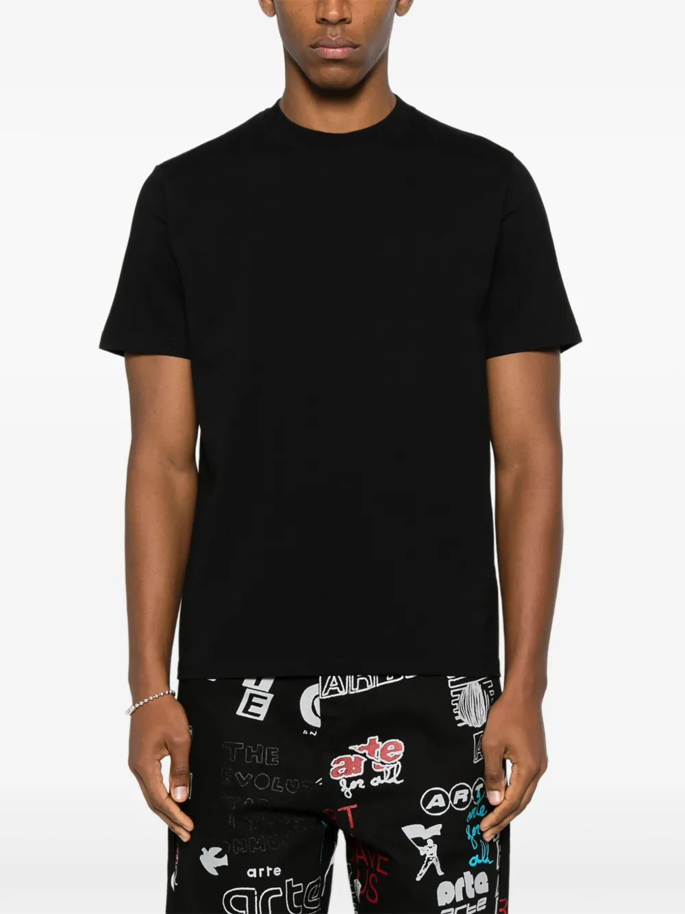 Arte Antwerp T-shirt met grafische print Zwart