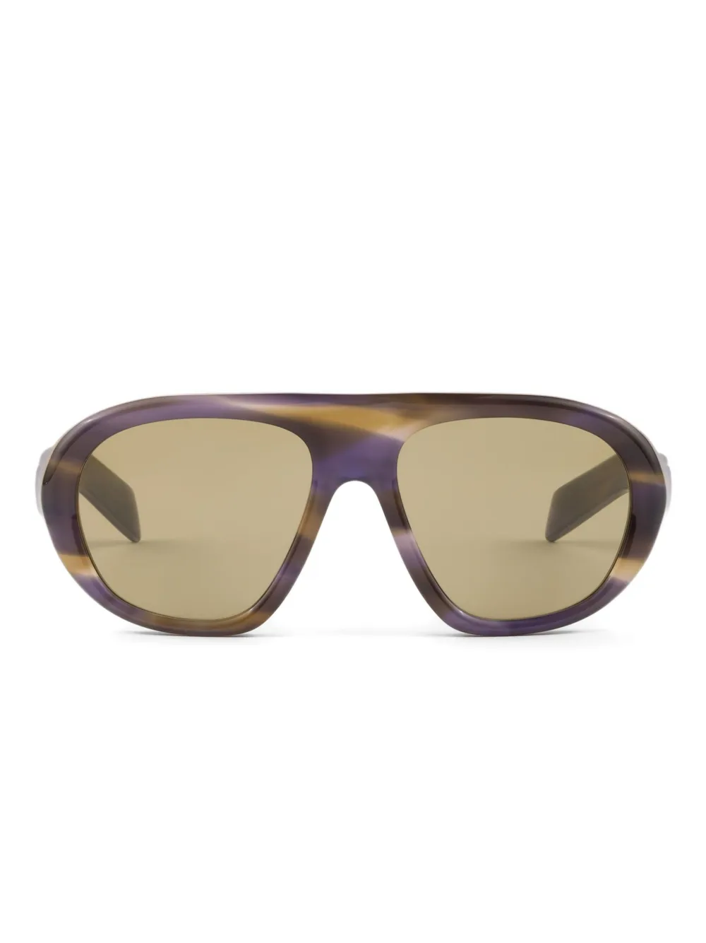 Prada Eyewear browline sunglasses | Purple | Image 1