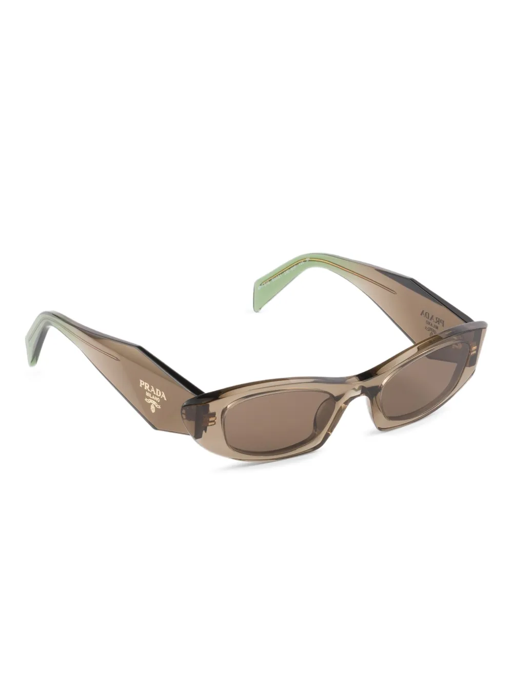 Prada Eyewear Symbole sunglasses - Bruin