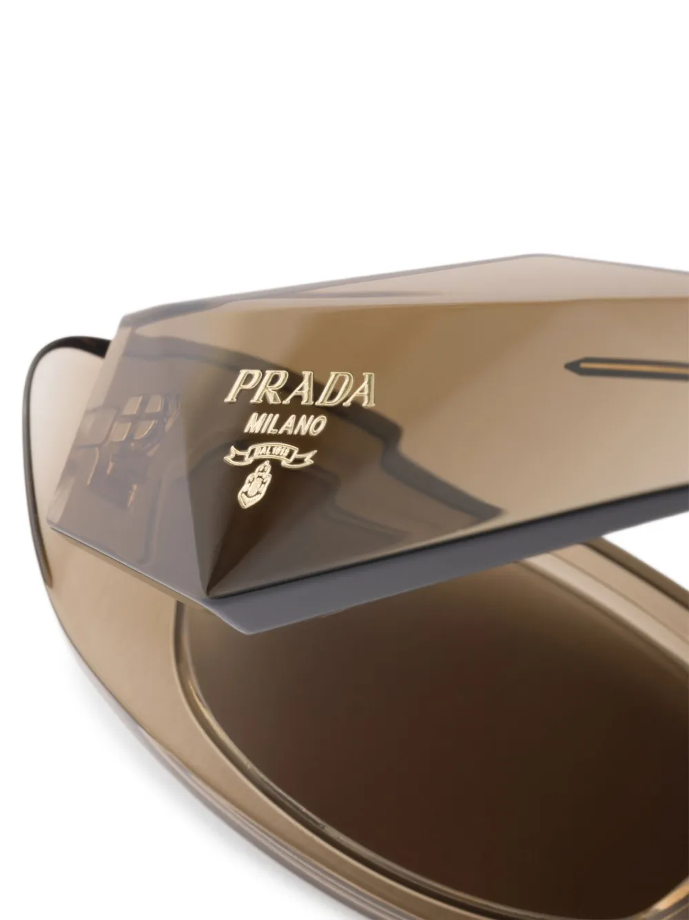 Prada Eyewear Zonnebril Bruin