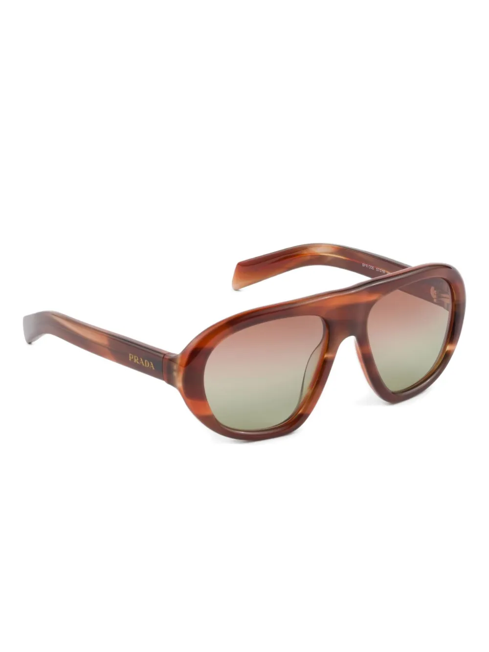Prada Eyewear tortoiseshell sunglasses - Bruin