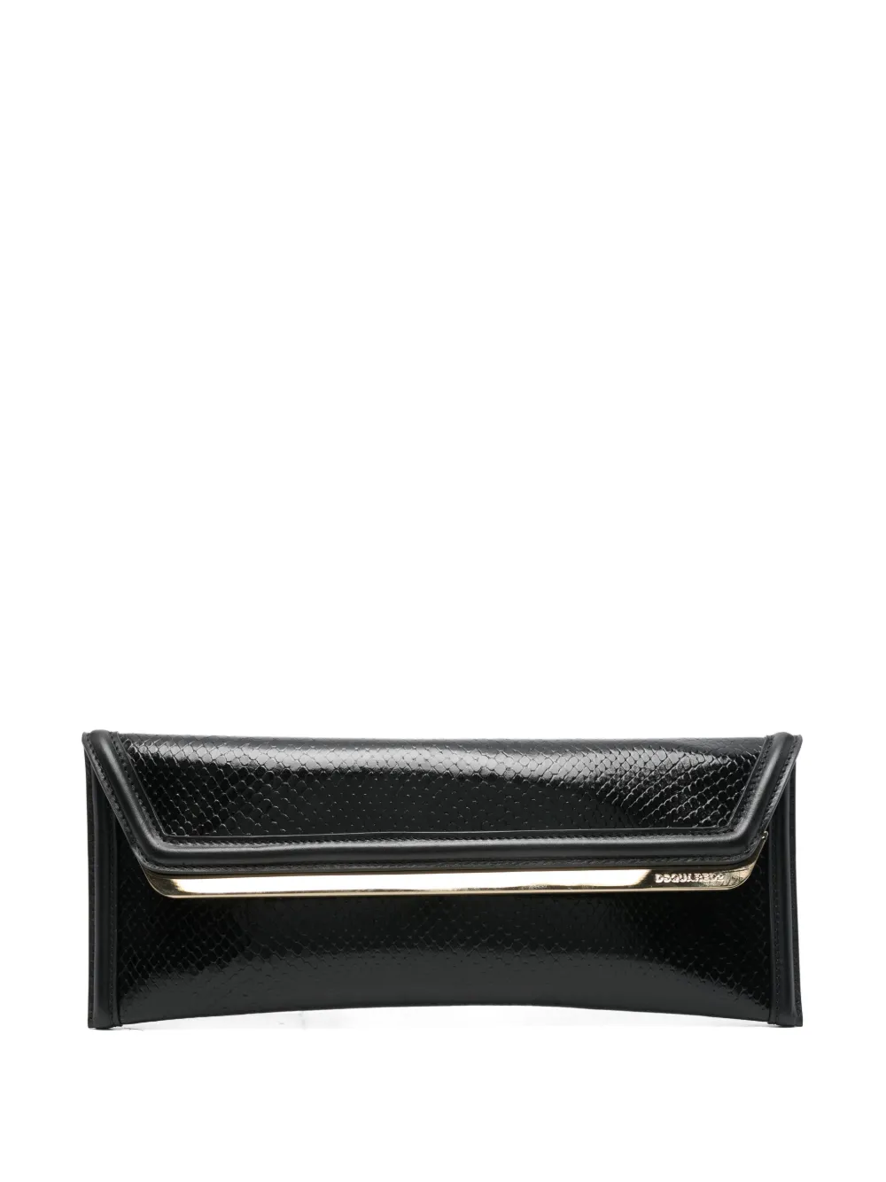 DSQUARED2 kuvertväska med metallisk kant | svart | Image 1