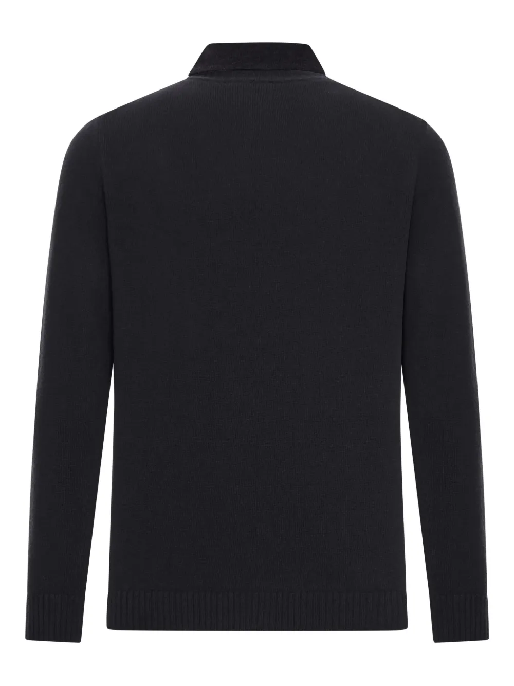 Roberto Collina buttoned cotton-piquet polo shirt - Zwart