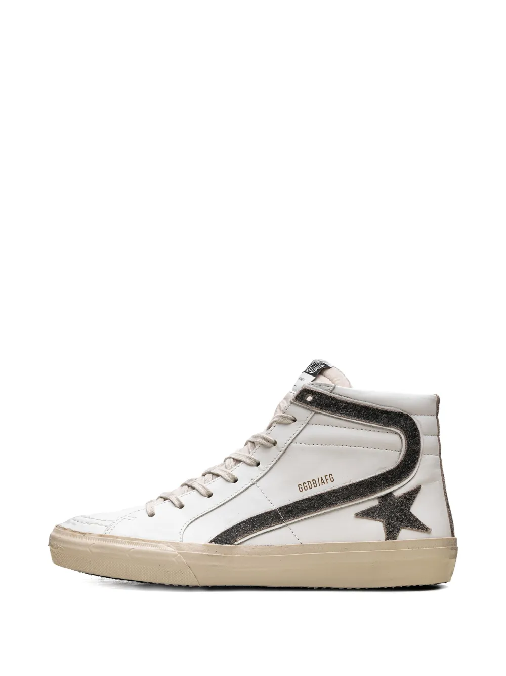 Golden Goose Slide leren sneakers Wit