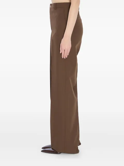 Gucci technical pleat trousers