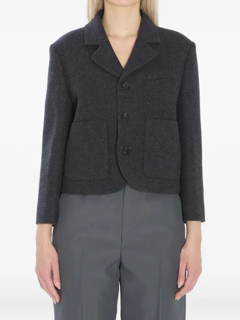 Gucci chamarra con bolsillos de parche