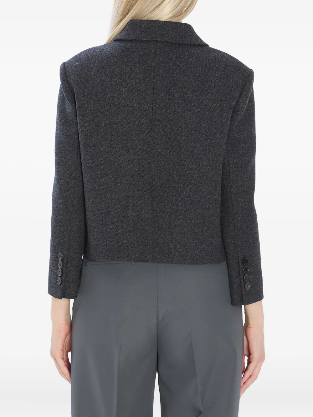 Gucci Jack met opgestikte zakken Grijs