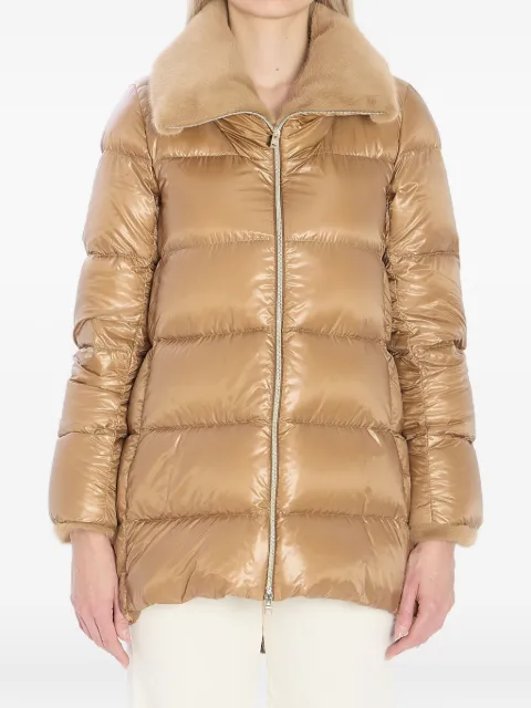Herno zip-up puffer jacket