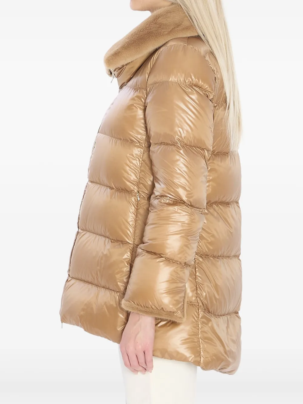 Herno Donsjack met rits Beige