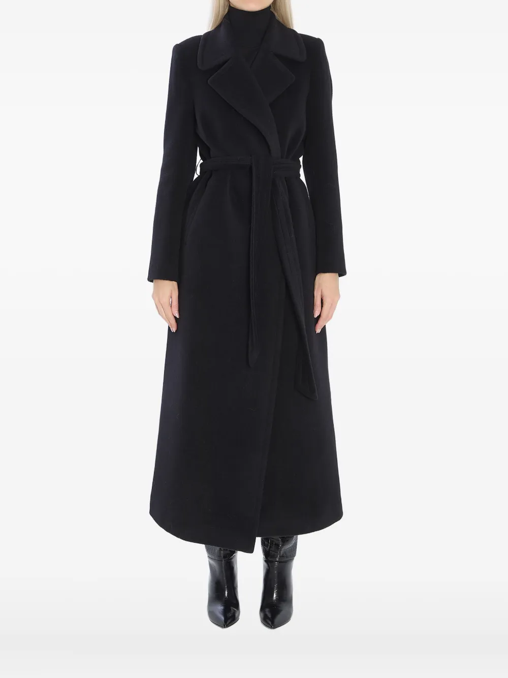 Tagliatore Melody classic-lapels coat | Black | Image 1