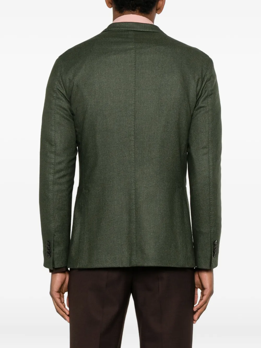 Boglioli K-jacket wollen jack Groen