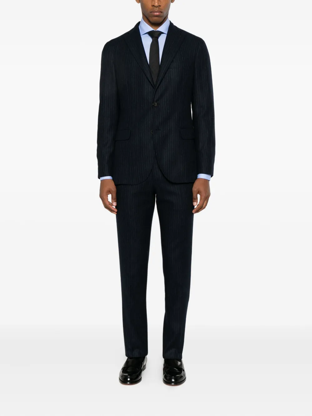 Boglioli traje con motivo de rayas diplomáticas | Trajes con botones | Image 2