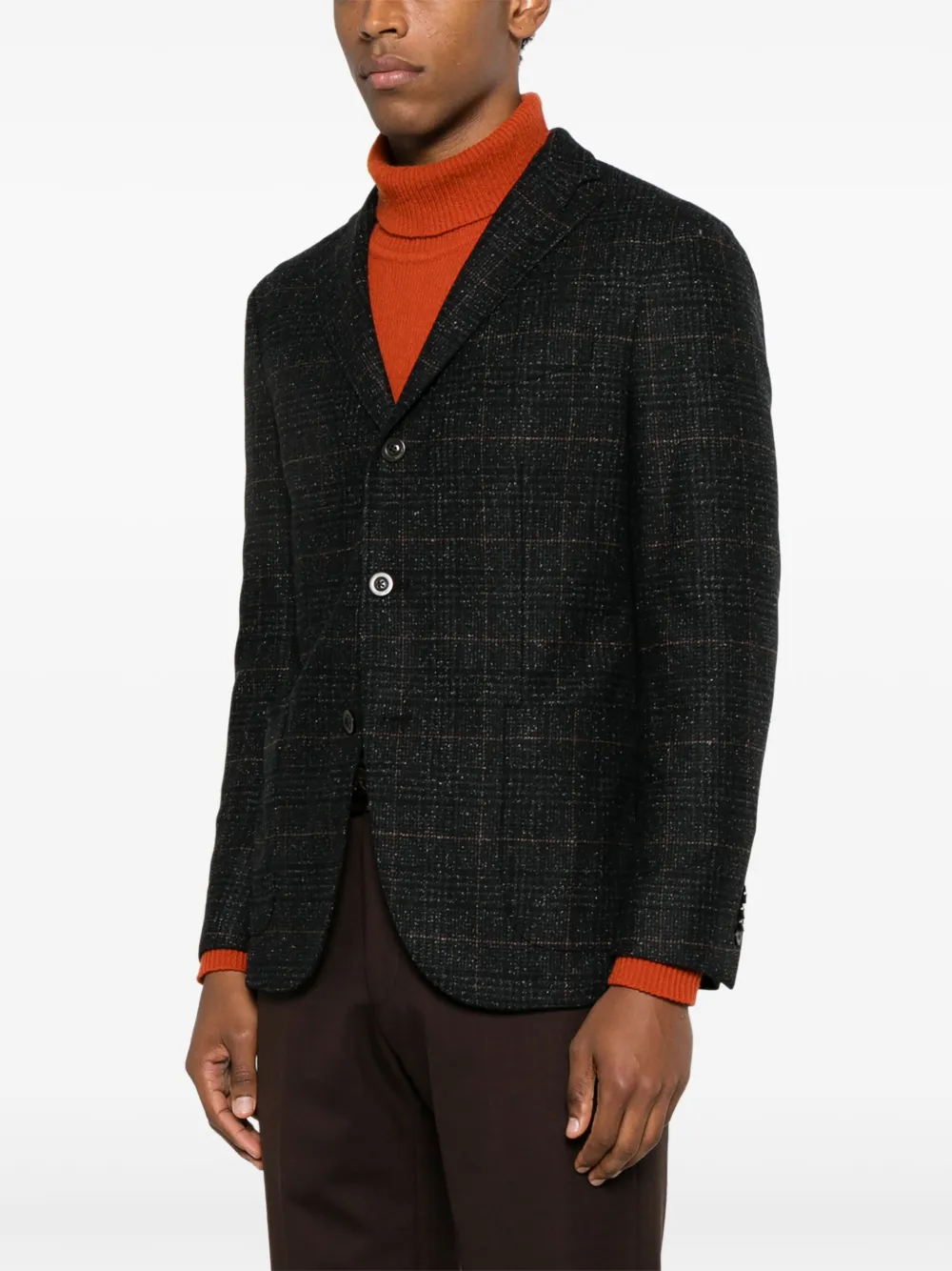 Boglioli Blazer met knopen Grijs