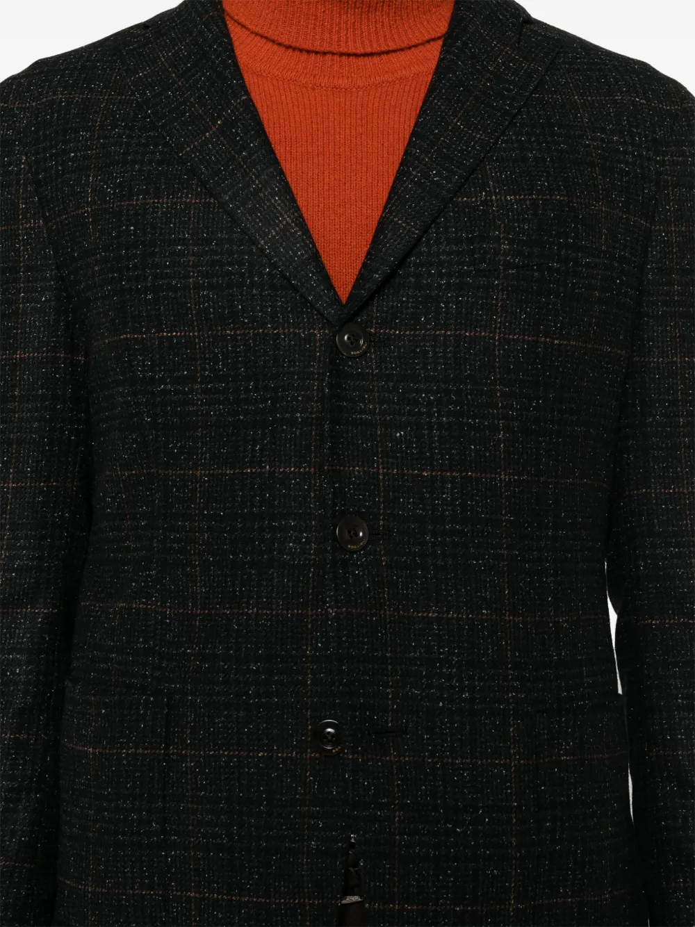 Boglioli Blazer met knopen Grijs