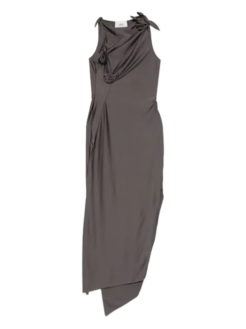 Coperni knot-detail midi dress