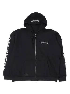 Chrome Hearts ジップアップ パーカー | ブラック | FARFETCH JP