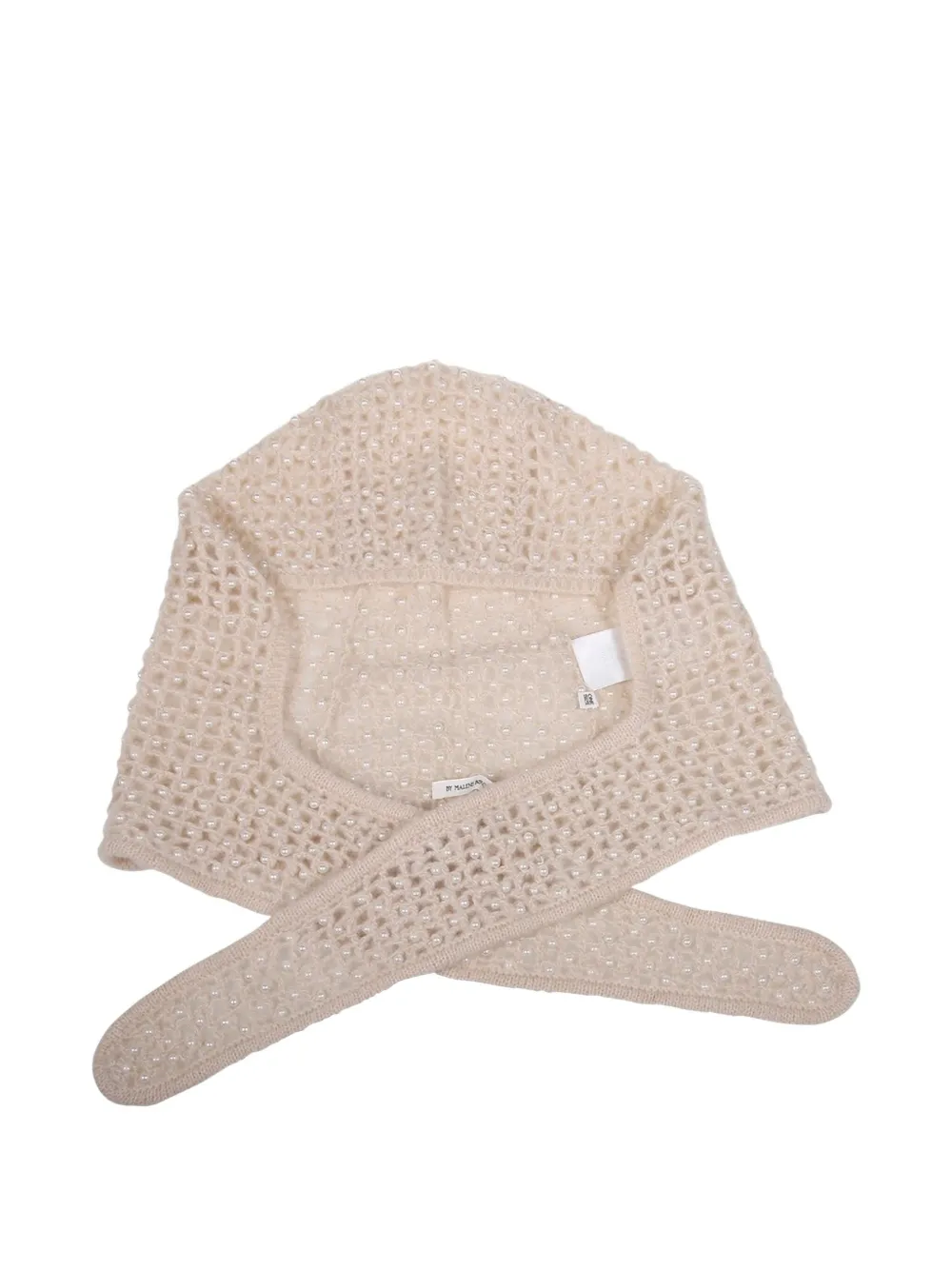 By Malene Birger open knit hat - Beige