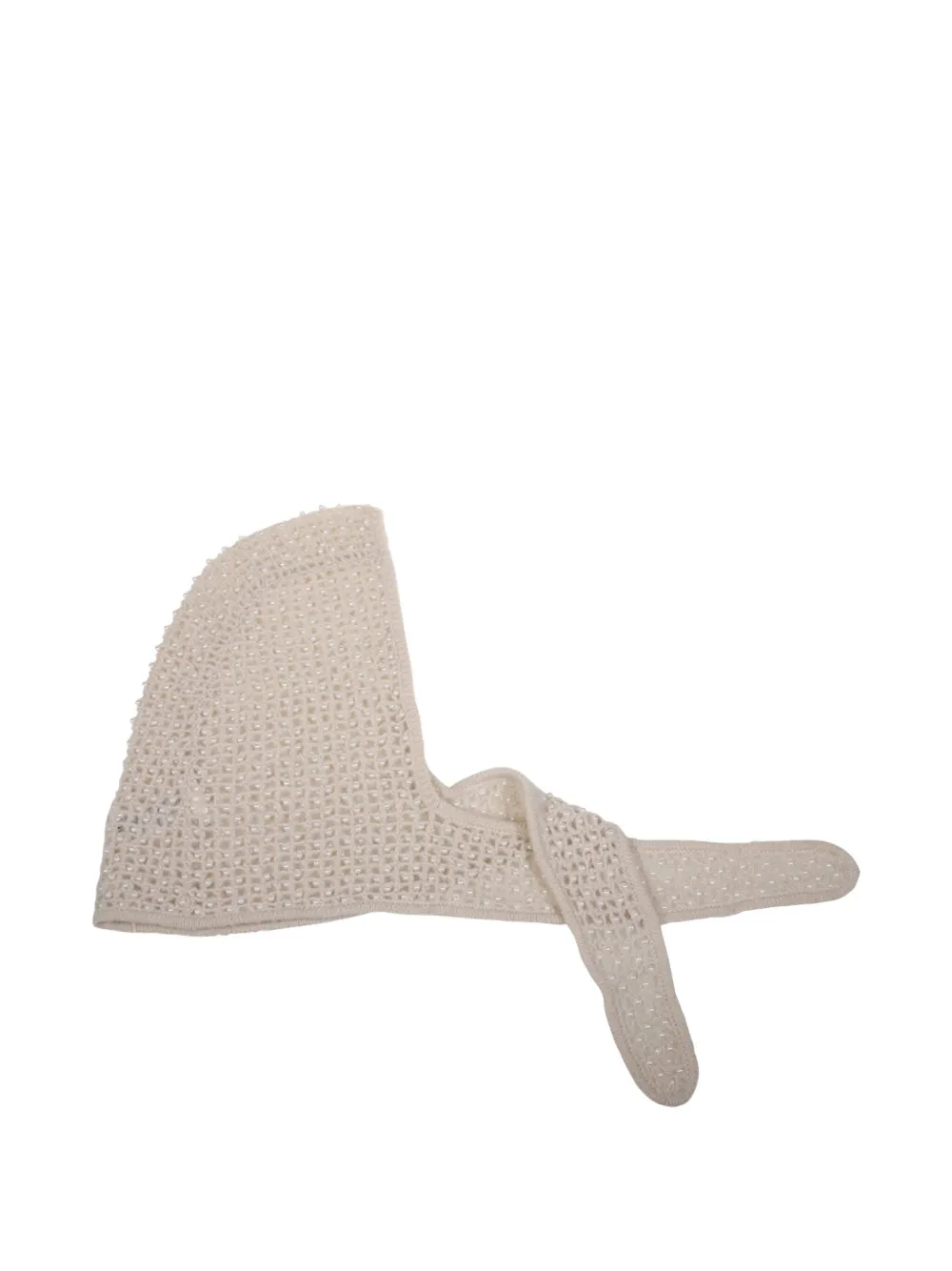 By Malene Birger Open Knit Hat In Neutral