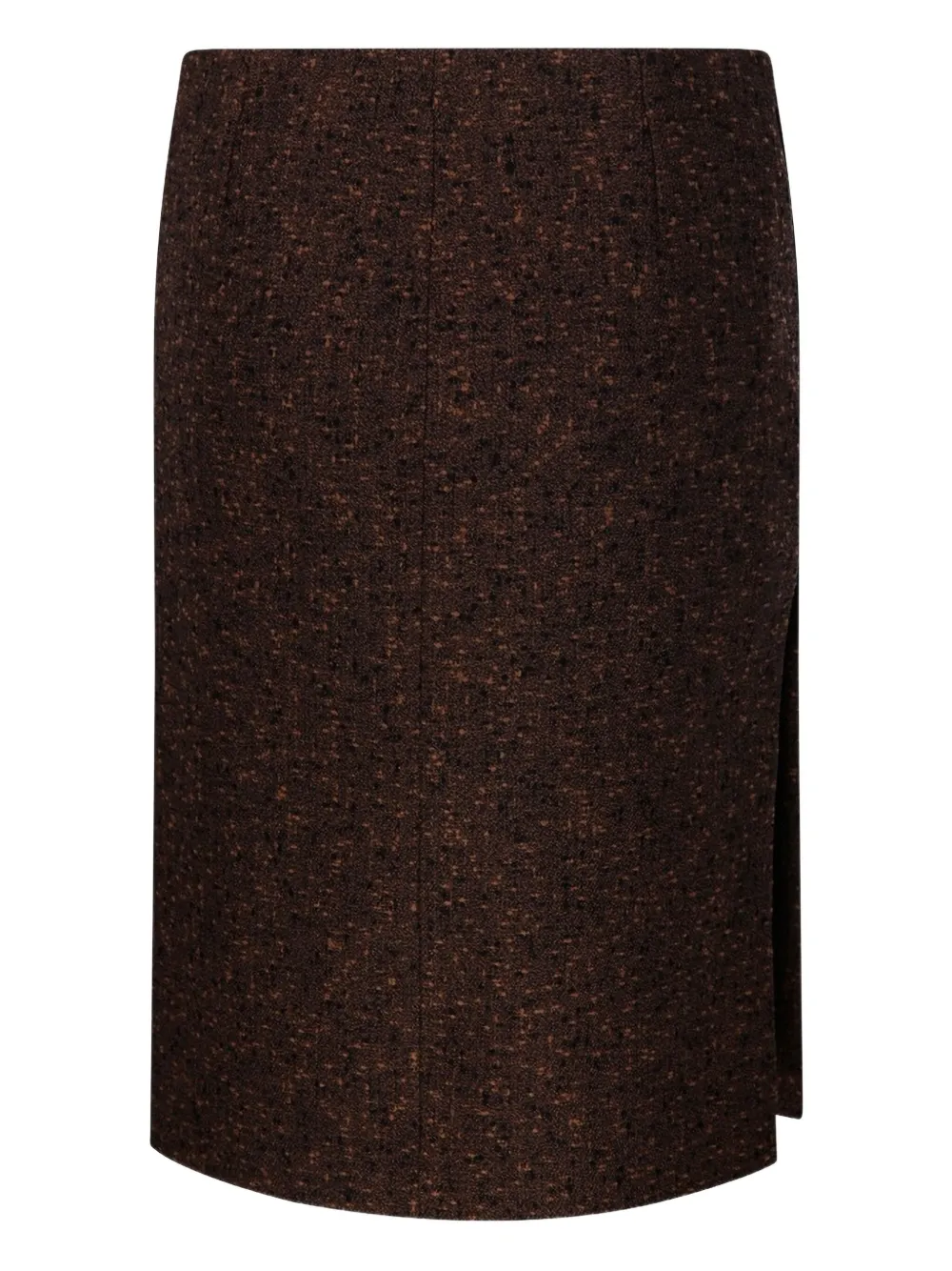 Gucci Wollen midi-rok - Bruin