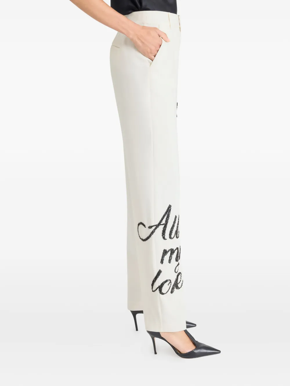 Cinq A Sept Love Letter Collins broek Wit