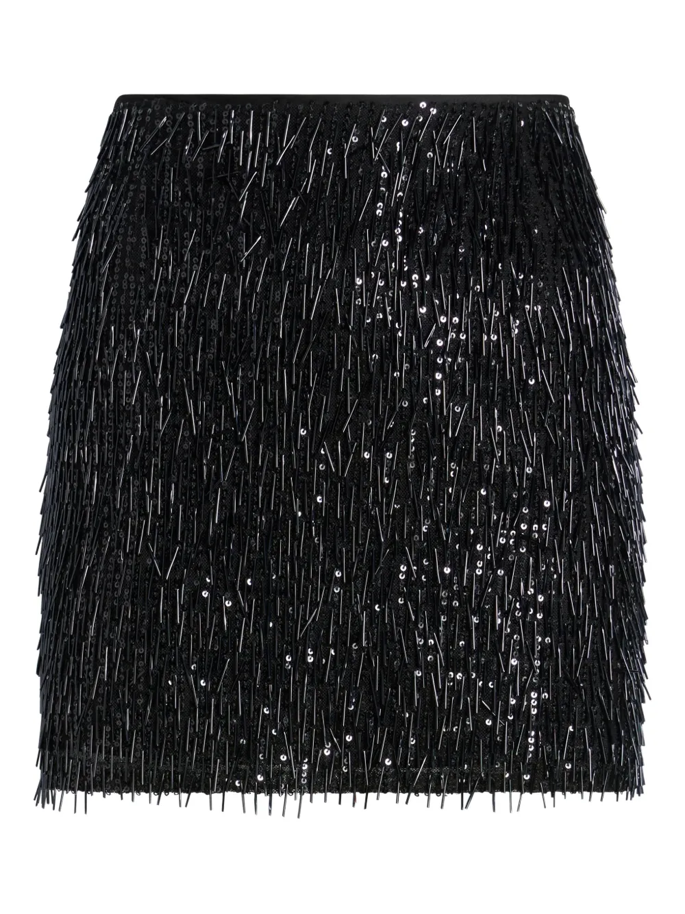 Cinq A Sept Leia embellished mini skirt - Nero