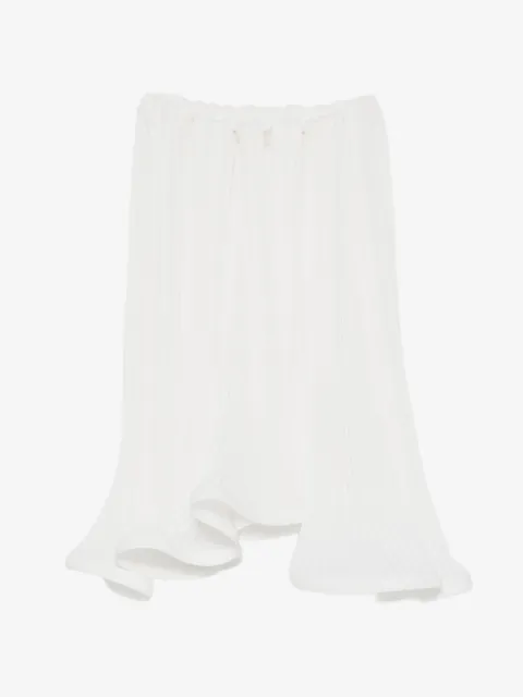 Rowen Rose pleated midi skirt