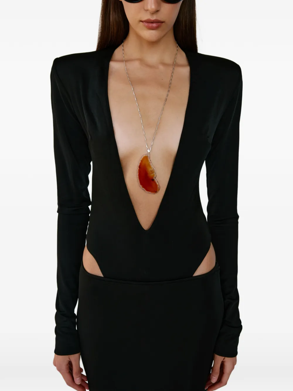 Zoya Long-Sleeve Maxi Dress