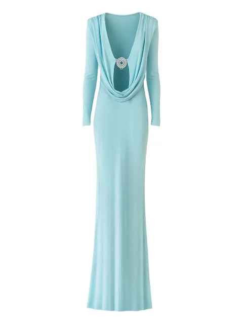 The New Arrivals Ilkyaz Ozel Camillea crystal-embellishment maxi dress