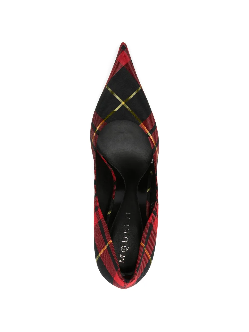 Alexander McQueen Pumps met tartan-ruit Rood
