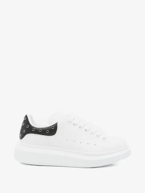 Alexander McQueen Oversized eyelet-details lace-up sneakers