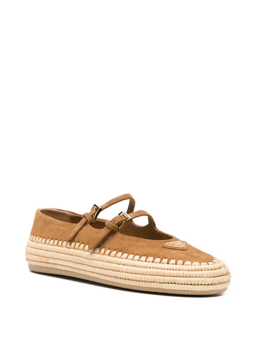 Prada logo-detail espadrilles Bruin