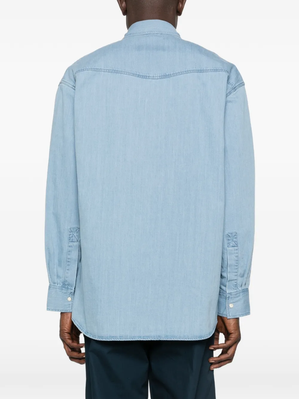 Studio Nicholson Texana denim overhemd Blauw