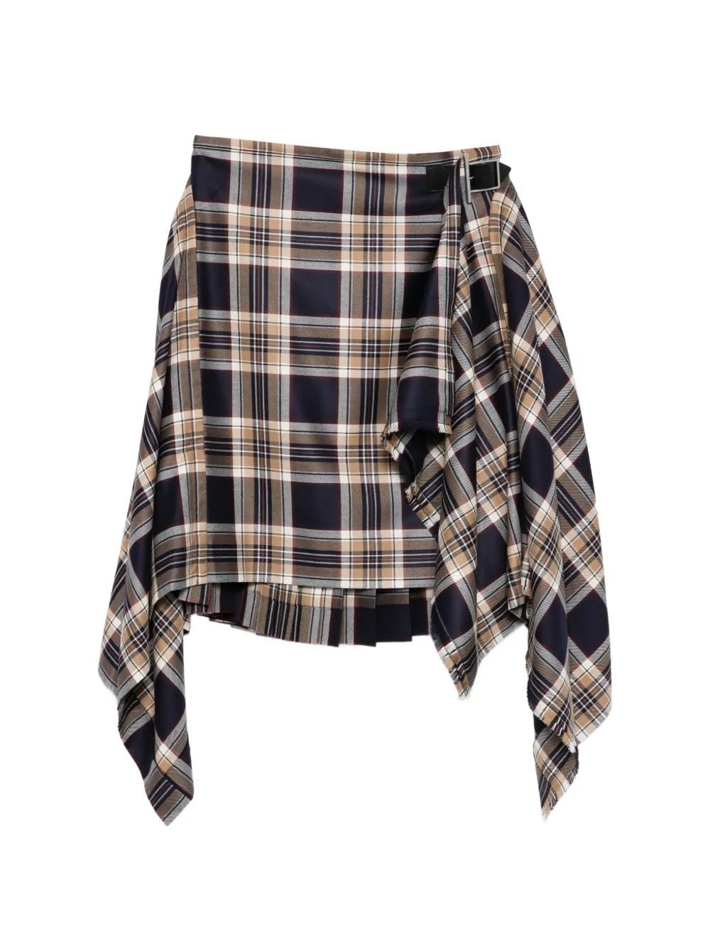 Alexander McQueen tartan skirt – Blue Alexander McQueen tartan skirt – Blue