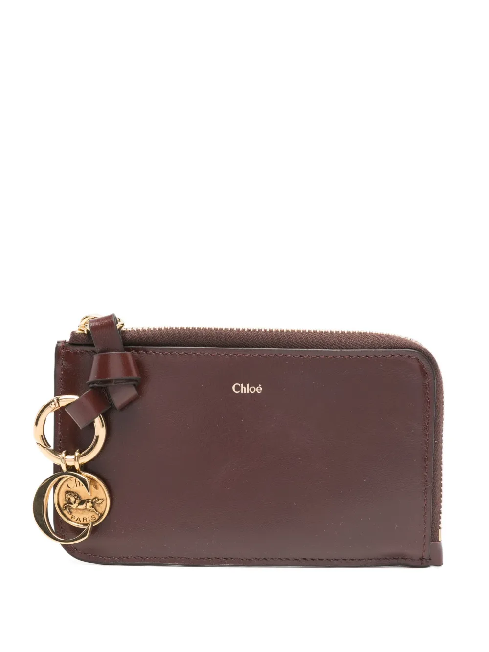 Chloé bow charm wallet | Brown | Image 1