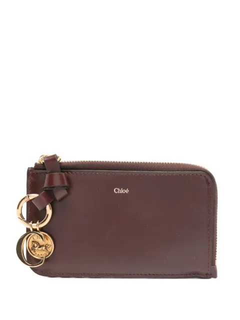 Chloé bow charm wallet