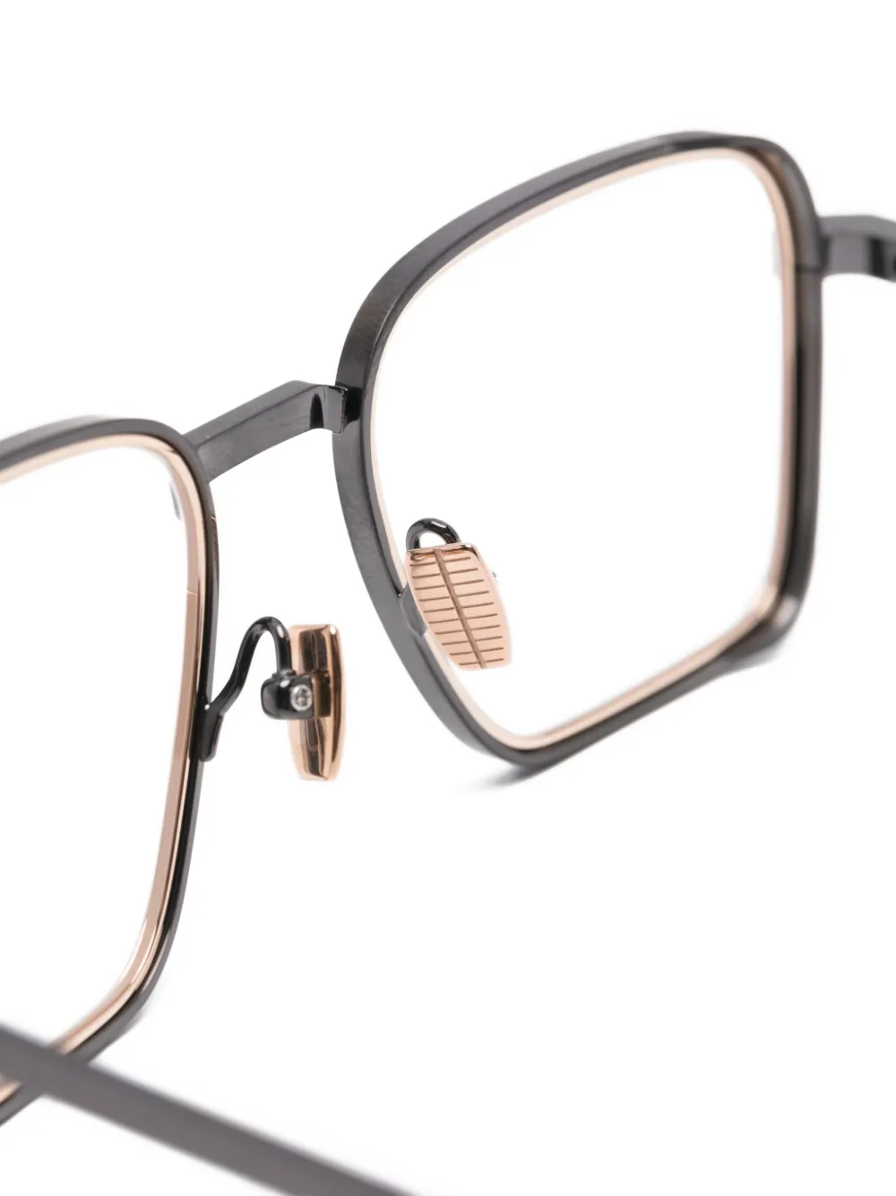  Akoni Giano Square Frame Glasses - Grey 