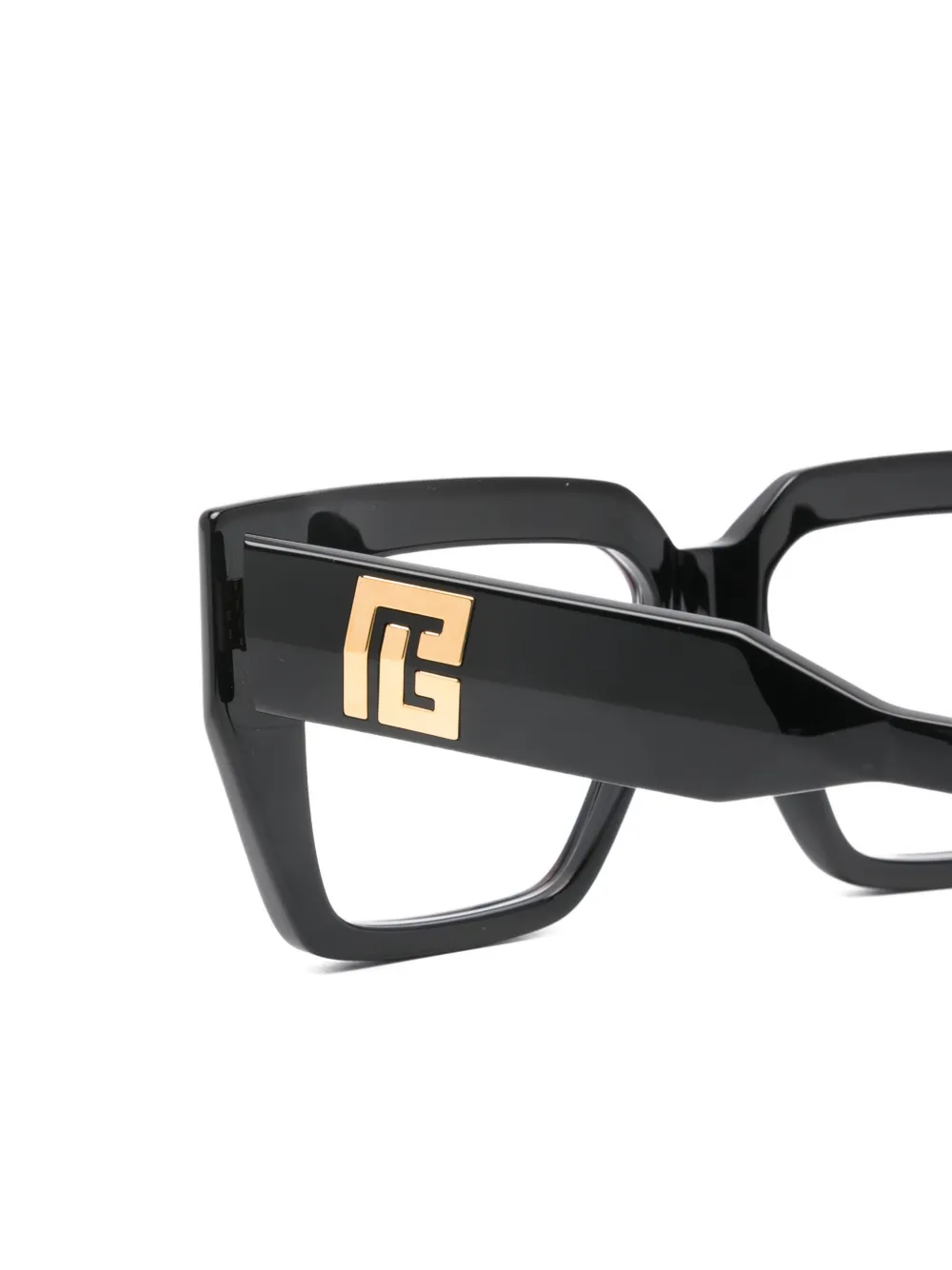 Balmain Eyewear B-Fame bril met vierkant montuur Zwart