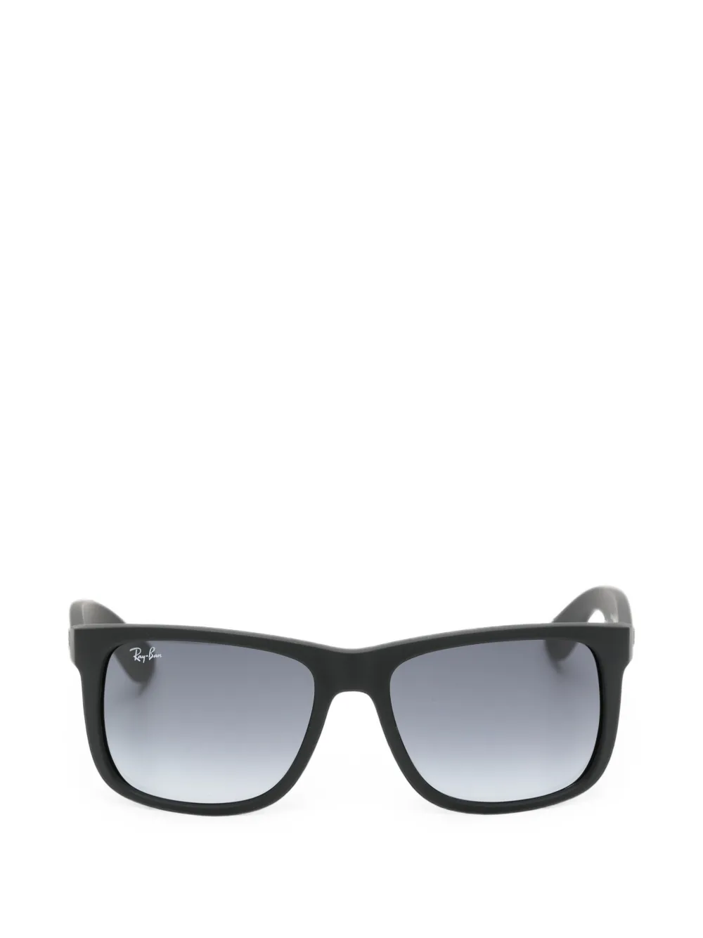 Ray-Ban Justin zonnebril met rechthoekig montuur Zwart