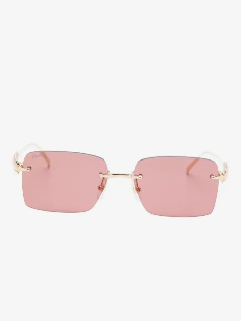 Cartier Eyewear солнцезащитные очки в прямоугольной оправе