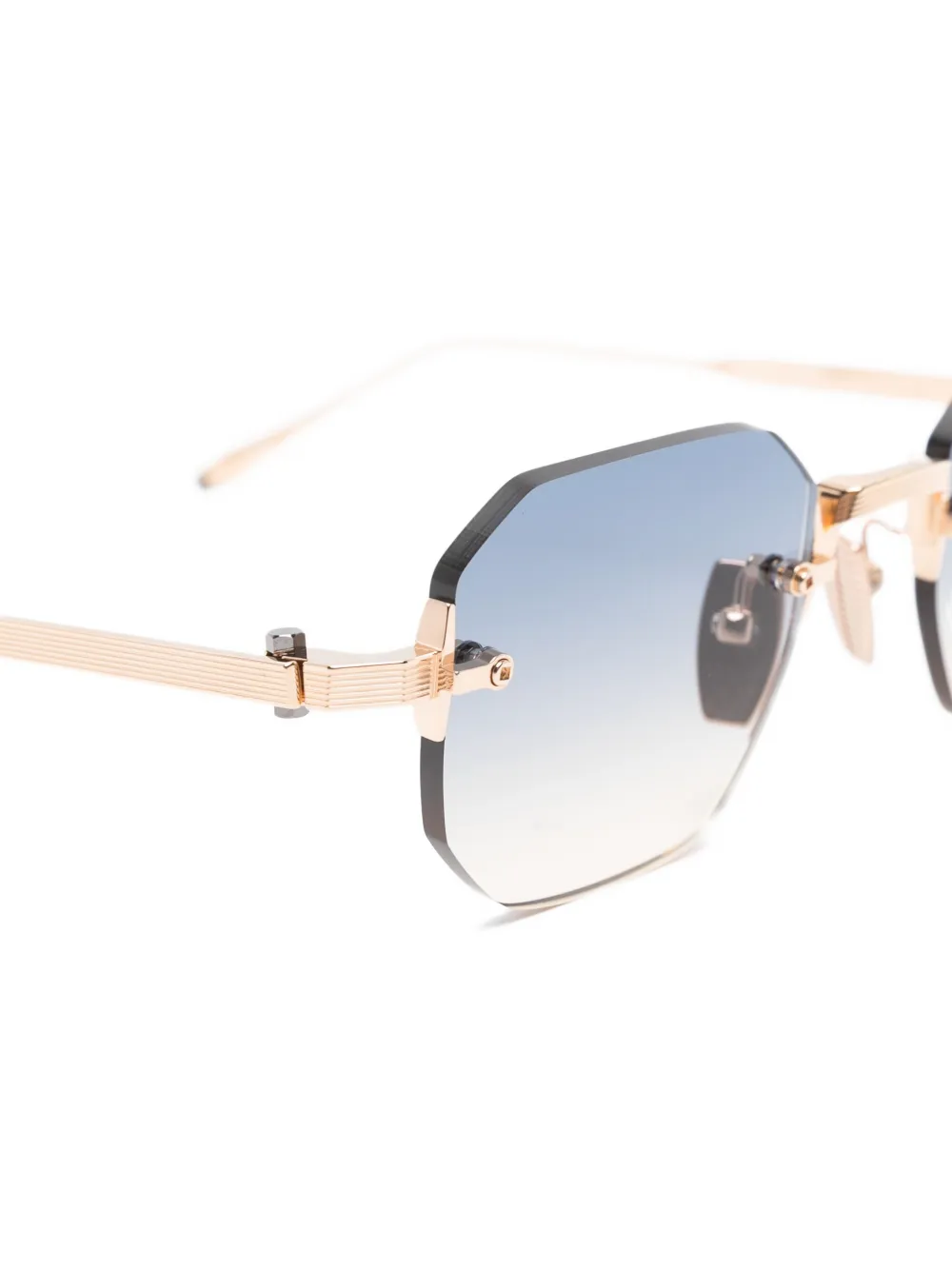 Akoni Square-frame Sunglasses In Purple