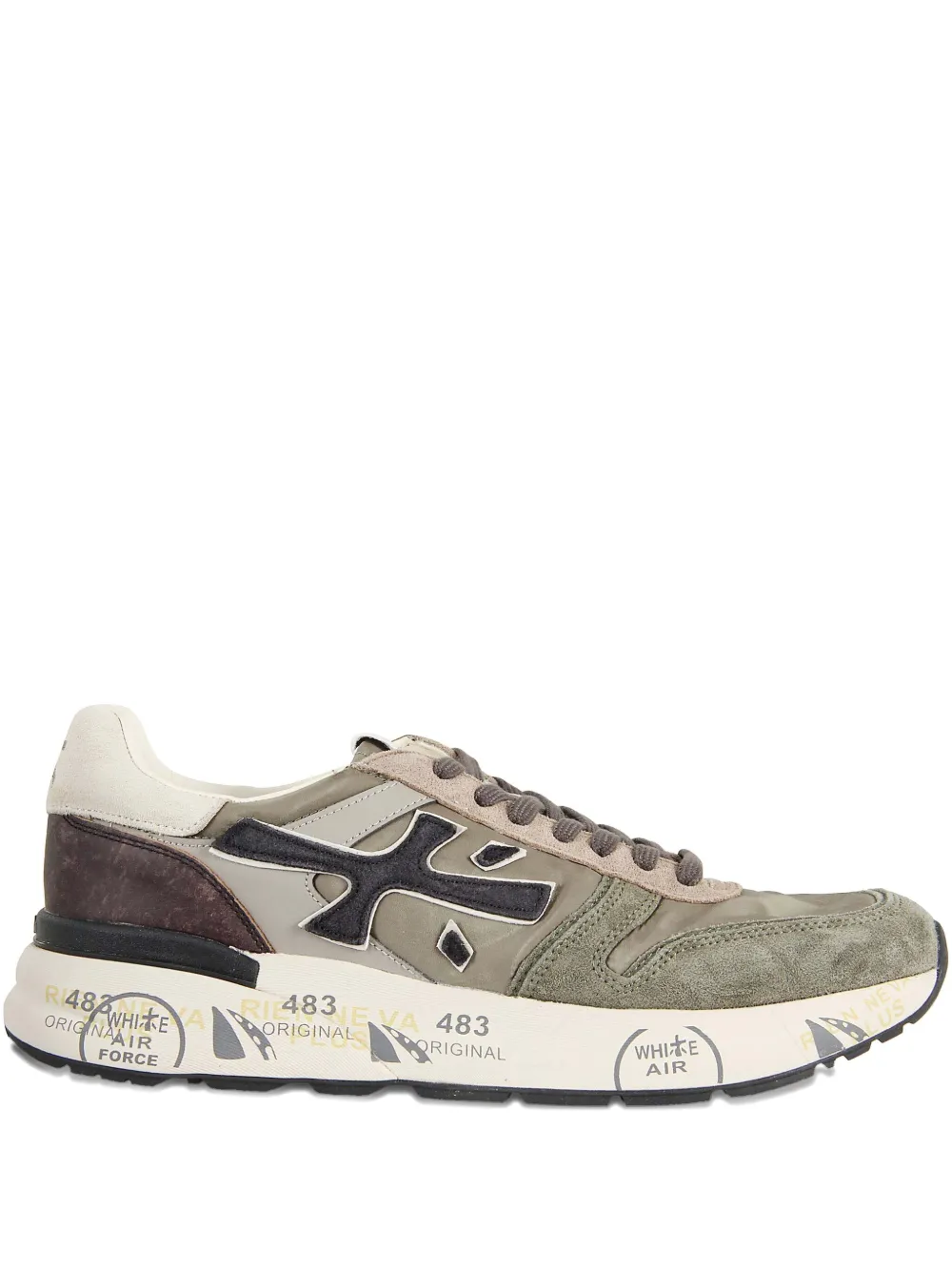 Premiata Mick Var 6870 sneakers met applicatie Grijs